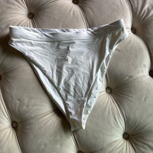 Hot Miami Styles Classic White Bikini Bottom